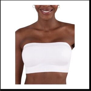 Shapermint TrueKind Convertible Strapless Bandeau Bra Detachable Straps White M